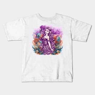 Mermaids of the Ocean 3 Kids T-Shirt